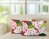 Ilia Floral Reversible Indoor/Outdoor Rectangular Pillow