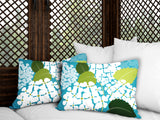 Ilia Floral Reversible Indoor/Outdoor Rectangular Pillow