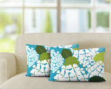 Ilia Floral Reversible Indoor/Outdoor Rectangular Pillow