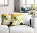 Ilia Floral Reversible Indoor/Outdoor Square Pillow