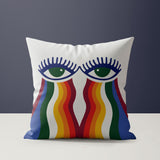 Inaya Microsuede Square Throw Pillow