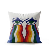 Inaya Microsuede Square Throw Pillow