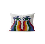 Inaya Microsuede Lumbar Throw Pillow