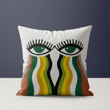 Inaya Microsuede Square Throw Pillow