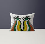 Inaya Microsuede Lumbar Throw Pillow