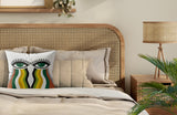 Inaya Microsuede Lumbar Throw Pillow
