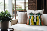 Inaya Microsuede Square Throw Pillow