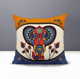 Indra Elephant Reversible Indoor/Outdoor Pillow