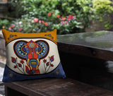 Indra Elephant Reversible Indoor/Outdoor Pillow