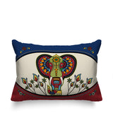 Patriot Elephant Lumbar Indoor/Outdoor Throw Pillow