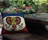 Indra Elephant Reversible Indoor/Outdoor Pillow