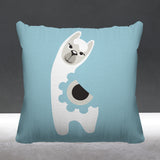 Inkie Reversible Throw Square Pillow
