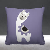 Inkie Reversible Throw Square Pillow
