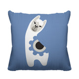 Inkie Reversible Throw Square Pillow