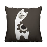Inkie Reversible Throw Square Pillow