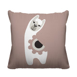 Inkie Reversible Throw Square Pillow