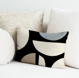 Iona Geometric Reversible Throw Rectangular Pillow