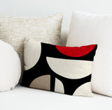 Iona Geometric Reversible Throw Rectangular Pillow