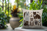 Isa Tiger Reversible Indoor/Outdoor Square Pillow