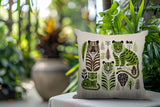 Isa Tiger Reversible Indoor/Outdoor Square Pillow