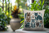 Isa Tiger Reversible Indoor/Outdoor Square Pillow