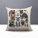 Isa Tiger Reversible Indoor/Outdoor Square Pillow