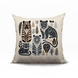 Isa Tiger Reversible Indoor/Outdoor Square Pillow