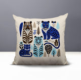 Isa Tiger Reversible Indoor/Outdoor Square Pillow