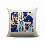 Isa Tiger Reversible Indoor/Outdoor Square Pillow