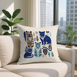 Isa Tiger Reversible Indoor/Outdoor Square Pillow