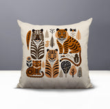 Isa Tiger Reversible Indoor/Outdoor Square Pillow