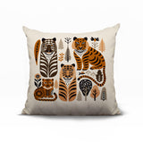 Isa Tiger Reversible Indoor/Outdoor Square Pillow
