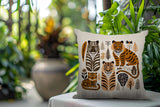 Isa Tiger Reversible Indoor/Outdoor Square Pillow
