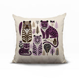 Isa Tiger Reversible Indoor/Outdoor Square Pillow