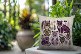 Isa Tiger Reversible Indoor/Outdoor Square Pillow