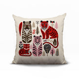 Isa Tiger Reversible Indoor/Outdoor Square Pillow