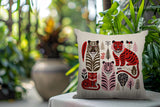 Isa Tiger Reversible Indoor/Outdoor Square Pillow