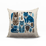 Isa Tiger Reversible Indoor/Outdoor Square Pillow