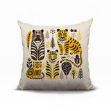Isa Tiger Reversible Indoor/Outdoor Square Pillow