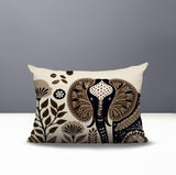 Issa Elephant Reversible Indoor/Outdoor Lumbar Pillow