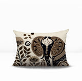 Issa Elephant Reversible Indoor/Outdoor Lumbar Pillow