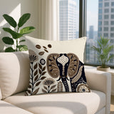 Issa Elephant Reversible Indoor/Outdoor Lumbar Pillow