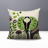 Issa Elephant Reversible Indoor/Outdoor Square Pillow