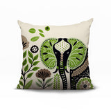 Issa Elephant Reversible Indoor/Outdoor Square Pillow