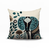 Issa Elephant Reversible Indoor/Outdoor Square Pillow