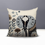 Issa Elephant Reversible Indoor/Outdoor Square Pillow