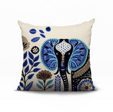 Issa Elephant Reversible Indoor/Outdoor Square Pillow