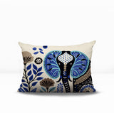 Issa Elephant Reversible Indoor/Outdoor Lumbar Pillow