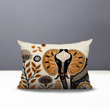 Issa Elephant Reversible Indoor/Outdoor Lumbar Pillow