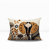 Issa Elephant Reversible Indoor/Outdoor Lumbar Pillow
